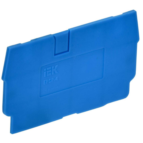 ARMAFIX Заглушка для колодки клеммной CP 4мм2 синяя IEK