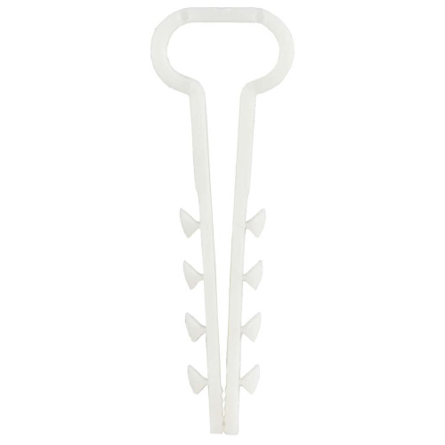 Дюбель-хомут 11-18мм для круглого кабеля нейлон черный (100шт/упак) GENERICA