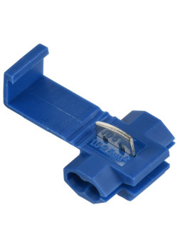 Зажим-ответвитель ЗПО-2 1,0-2,5мм2 синий (100шт) IEK