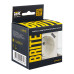 BRITE Розетка 1-местная с заземлением с защитными шторками 16А с USB A+A 5В 2,1А РЮш10-1-БрЖ жемчуг IEK