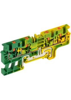 ARMAFIX Клемма пружин. Push-in CP-MC-PEN земля 4 вывода 4мм2 IEK