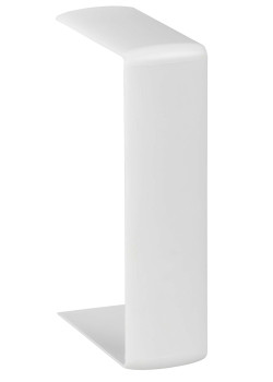 METRA Накладка на стык профиля для кабель-канала 85х50мм белая