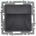 BRITE Подсветка светодиодная встраиваемая ПЛ20-БрГ графит IEK