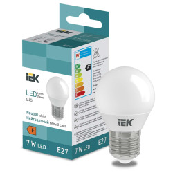 LED Globe G45 600lm 4000K E27 IEK