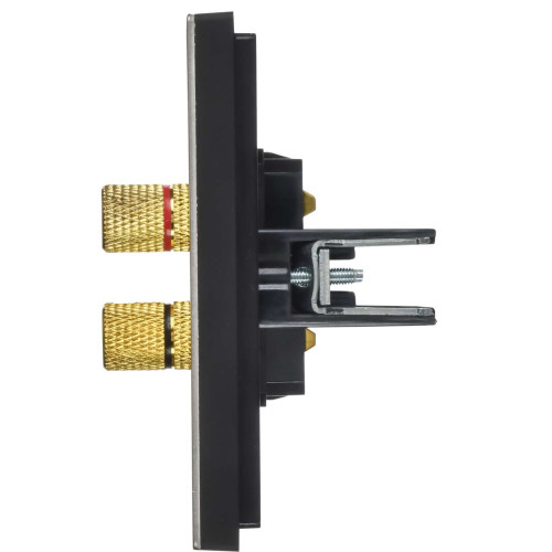 FORTE&PIANO Аудиорозетка 4-местная FP639M металл шампань IEK