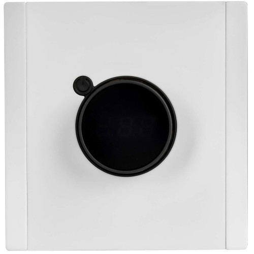 FORTE&PIANO Термостат электронный с индикацией FP252M металл белый IEK