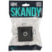 SKANDY Розетка TV проходная SK-A17G графит IEK