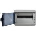 TEKFOR Корпус пластиковый КМПн-12 IP65 черная прозрачная дверь IEK