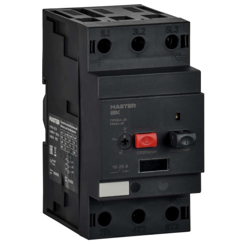 Пускатель ПРК64-25 In=25A Ir=16-25A Ue 660В IEK