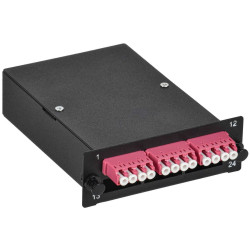 ITK Кассета для кросса ST OM4 MPO female 3хLC-quad (12 ОВ)