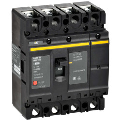 Выключатель автоматический ВА88-32 4P 50А 25кА MASTER IEK
