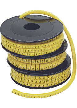 Маркер кабельный МК3- 10мм символ