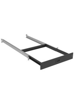 ITK by ZPAS Панель выдвижная защиты от опрокидывания шкафа для цоколя 600х1000мм черная