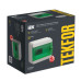 TEKFOR Корпус пластиковый КМПн-8 IP65 зеленая прозрачная дверь IEK
