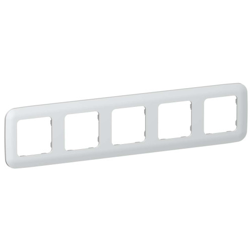 FLITE Рамка 5-местная РУ-5-А-ФлЖ жемчуг IEK