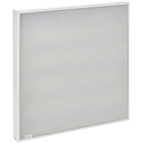 LIGHTING PRO Светильник светодиодный ДВО 1104A 36Вт 4000К Ra>90 IP40 595х595мм опал с равномерной засветкой БАП 1ч IEK