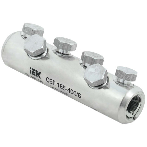 Соединитель болтовой луженый СБЛ 185-400/6 IEK