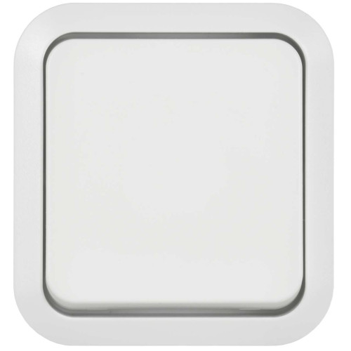 TORS Выключатель двухполюсный одноклавишный 10А IP55 TS311 белый IEK