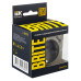 BRITE Розетка 1-местная с заземлением с защитными шторками 16А с USB A+A 5В 3,1А РЮш10-2-БрШ шампань IEK