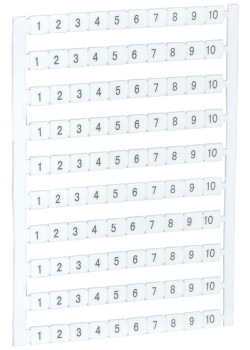 Маркеры для КВИ-4/16мм2 с нумерацией №№ 1-10 IEK