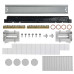 TEKFOR Корпус пластиковый КМПн-18 IP65 черная прозрачная дверь IEK