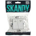 SKANDY Выключатель жалюзи 10А SK-V12W арктический белый IEK