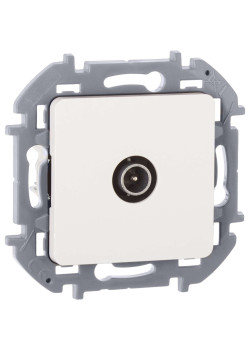 INSPIRIA Розетка TV проходная белый