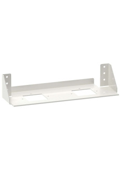 TITAN 5 Перегородка горизонтальная 12 модулей белая с возможностью установки розетки и модулей Keystone IEK