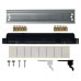UNION Compact Корпус пластиковый ЩРВ-П-8 IP41 черная прозрачная дверь IEK