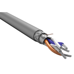 ITK Кабель интерфейсный RS-485 2х2х0,78 нг(А)-LS серый (200м)