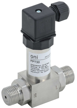 Преобразователь дифференциального давления PPT30 0,5% 0-6Бар 4-20мА G1/2 DIN43650 ONI
