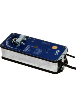 Привод заслонки 10Нм 24В AC/DC 2 позиционный с возвратной пружиной с дополнительным переключателем ONI