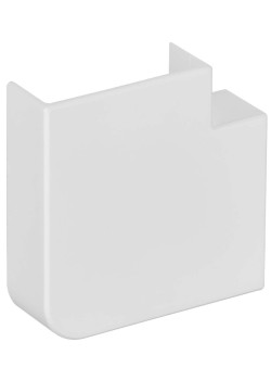 METRA MINI Поворот на 90град 40х16мм белый