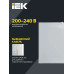 Светильник светодиодный ДВО 6566 eco 36Вт S 6500К IEK