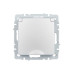 BRITE Розетка 1-местная с заземлением с защитными шторками и крышкой 16А IP44 РСбш10-3-44-БрА алюминий IEK