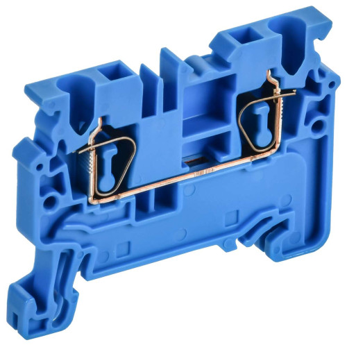 ARMAFIX Клемма пружинная CX2.5 BU 2,5мм2 проходная синяя IEK