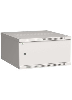 ITK Шкаф настенный LINEA WE 6U 600х650мм дверь металл серый