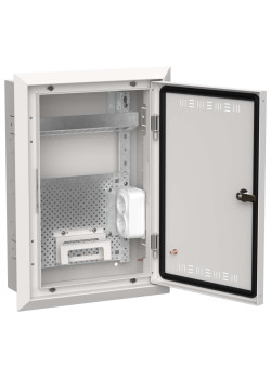 TITAN 5 Корпус мультимедиа ЩРв-24 (1х24) 505х365х130мм IP30 белый IEK