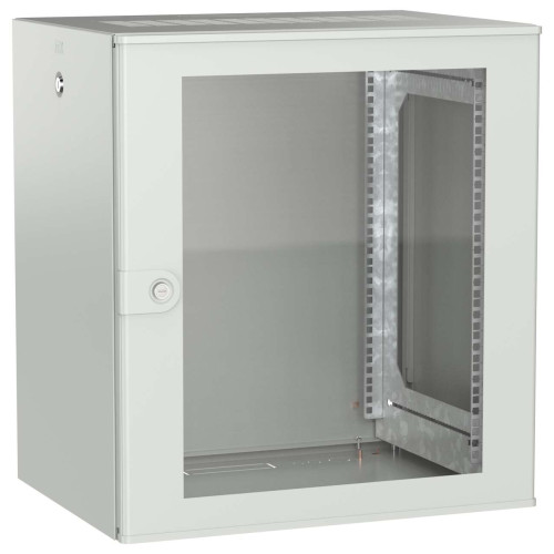 ITK UNITBOX W Шкаф настенный 12U 600х450мм дверь стеклянная серый