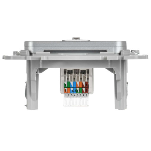 FLITE Розетка компьютерная RJ45 категория 6 UTP РК6-1-0-ФлА алюминий IEK FLITE Розетка компьютерная RJ45 категория 6 UTP РК6-1-0-ФлА алюминий IEK