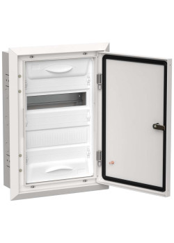 TITAN 5 Корпус металлический ЩРв-24 (1х24) 505х365х130мм IP31 белый (одна дверь) IEK