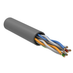 ITK Витая пара U/UTP кат.6 4х2х23AWG PVC серый (305м) РФ/Т