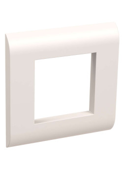 Рамка для КМКУ на 2 модуля белая IEK