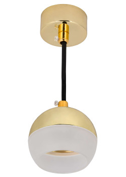 Светильник 4012 подвесной под лампу GX53 золото IEK