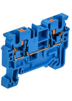 ARMAFIX Клемма пружинная Push In CP 4мм2 синяя IEK