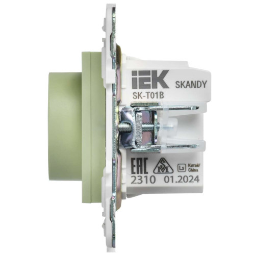 SKANDY Термостат электронный с индикацией SK-T01G мятный IEK