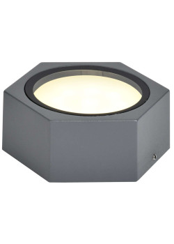 Светильник уличный 5204 потолочный под лампу GX53 IP65 серый IEK