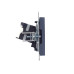 BRITE Розетка компьютерная двойная RJ45 кат.5E РК10-2-БрМ маренго IEK