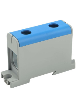 Клемма вводная силовая КВС 35-150мм2 синяя IEK