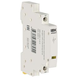 ARMAT Лампа индикаторная одинарная LED 110-220В DC желтая IEK